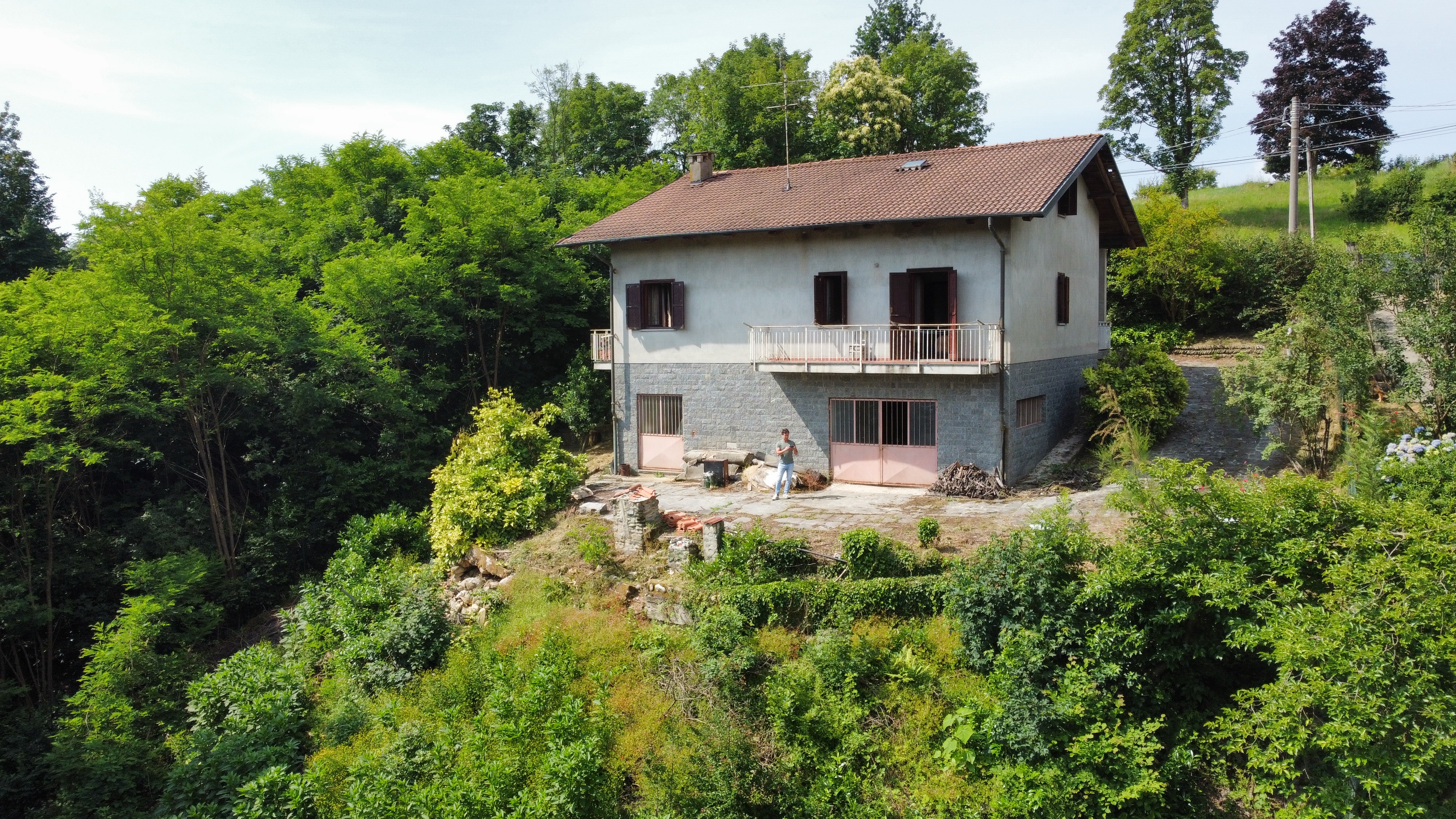 Casa indipendente con giardino a Biella
