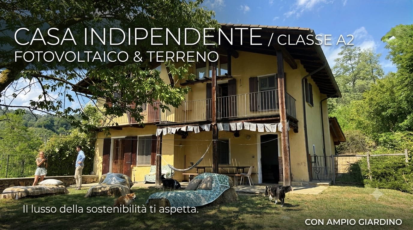 Villa Indipendente con giardino e terreno